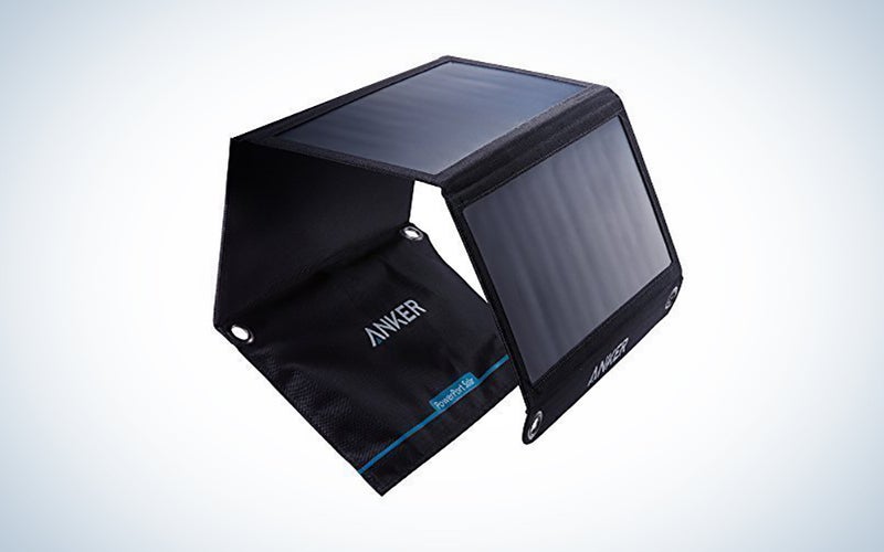 Cargador solar USB doble Anker 21W