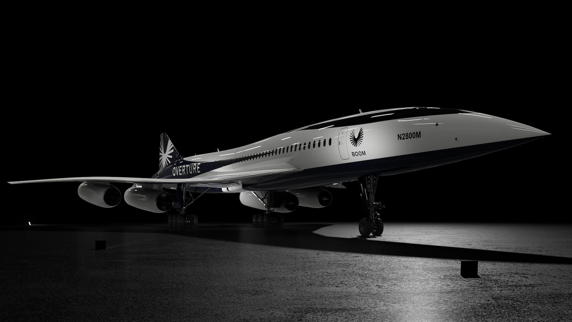 El nuevo concepto de avión supersónico de Boom luce 4 motores y vibraciones Concorde