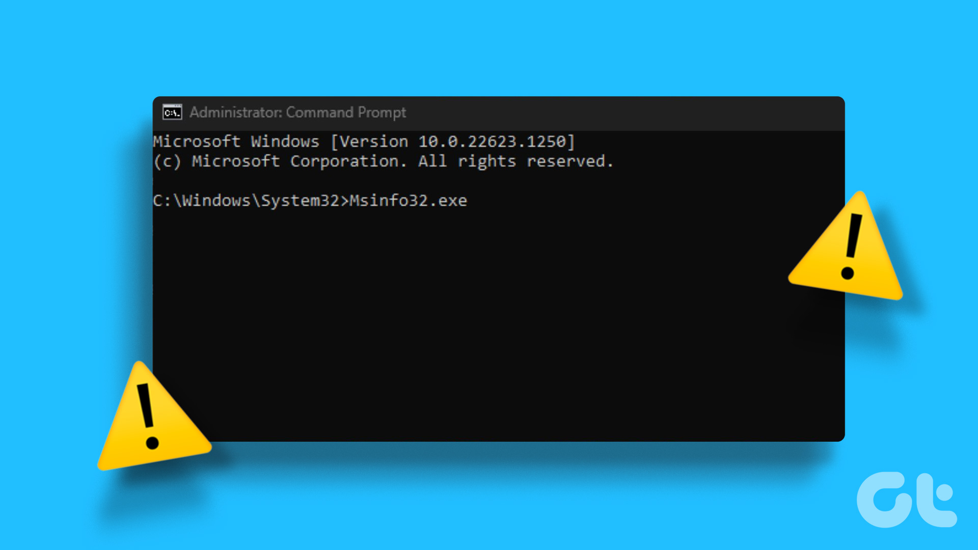 La utilidad MSINFO32 no se abre en Windows 11