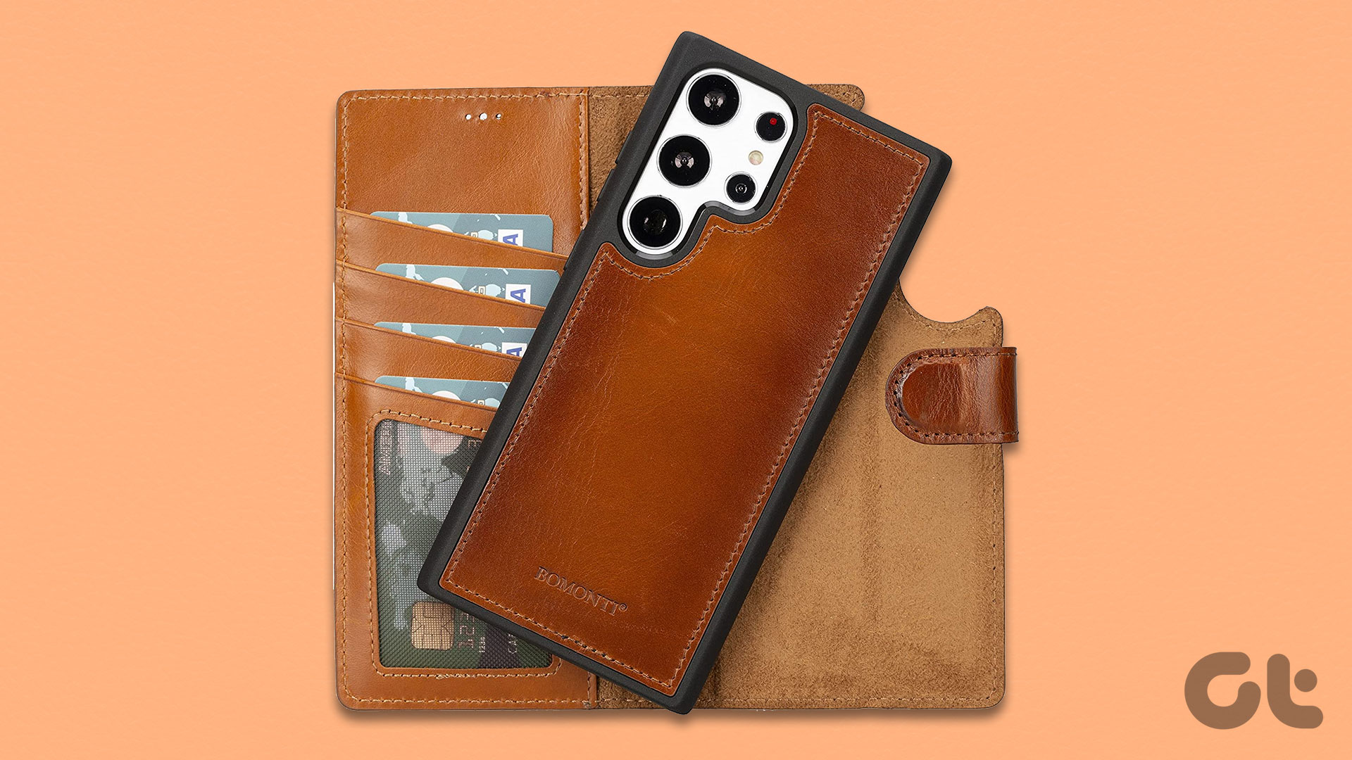 Funda de cuero Samsung Galaxy S23 Ultra