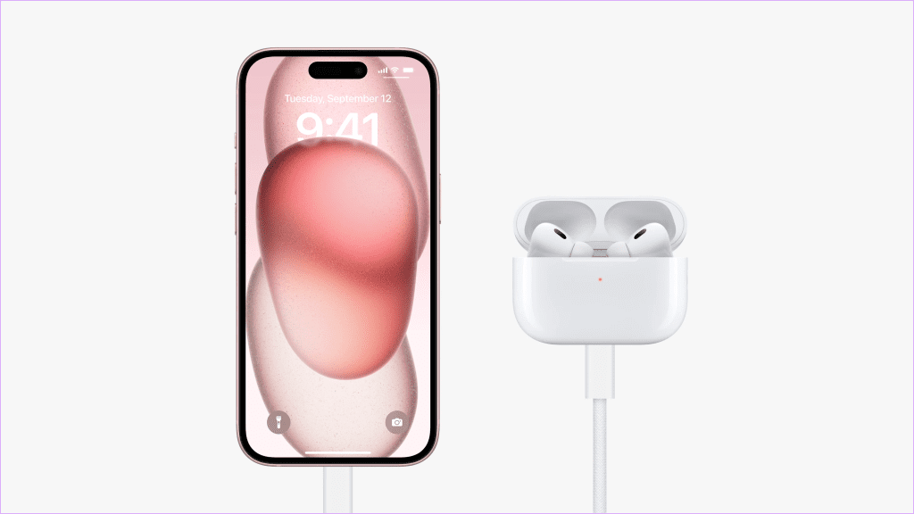 Charge Using USB C iPhone 15 vs iPhone 14 iPhone 15 vs iPhone 14 with border
