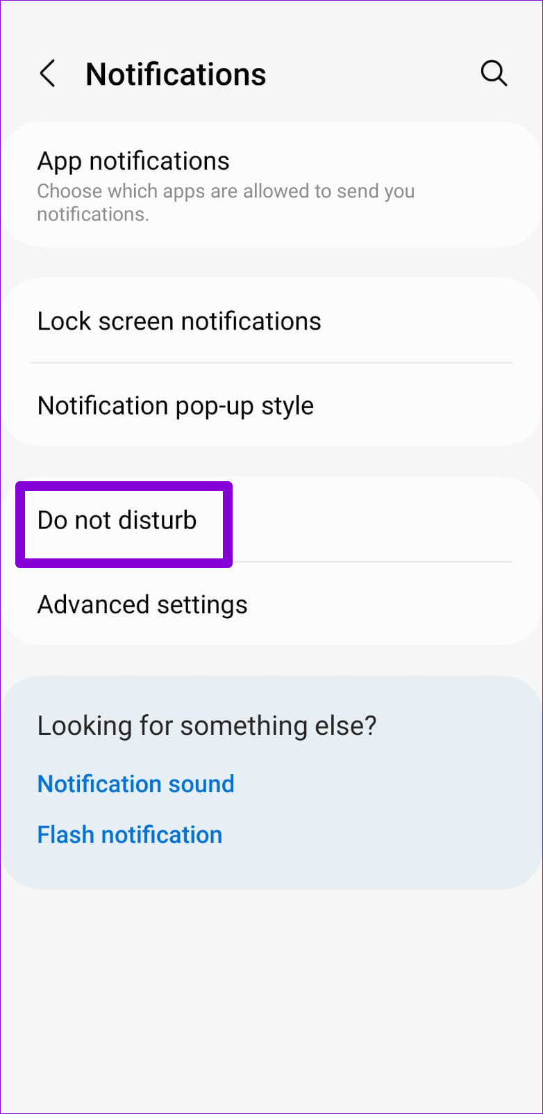 No molestar en Android