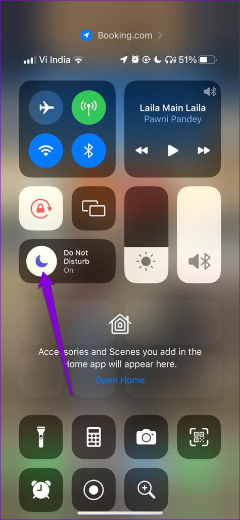 Deshabilitar el modo de enfoque en iPhone