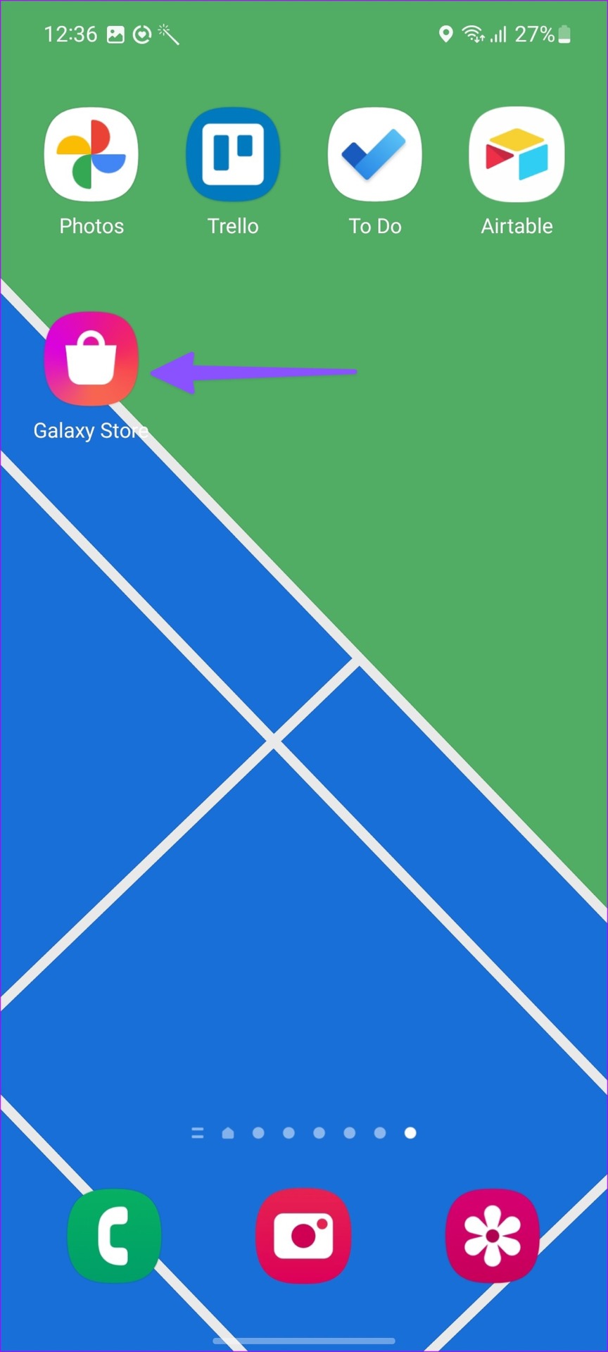 Abrir tienda Galaxy