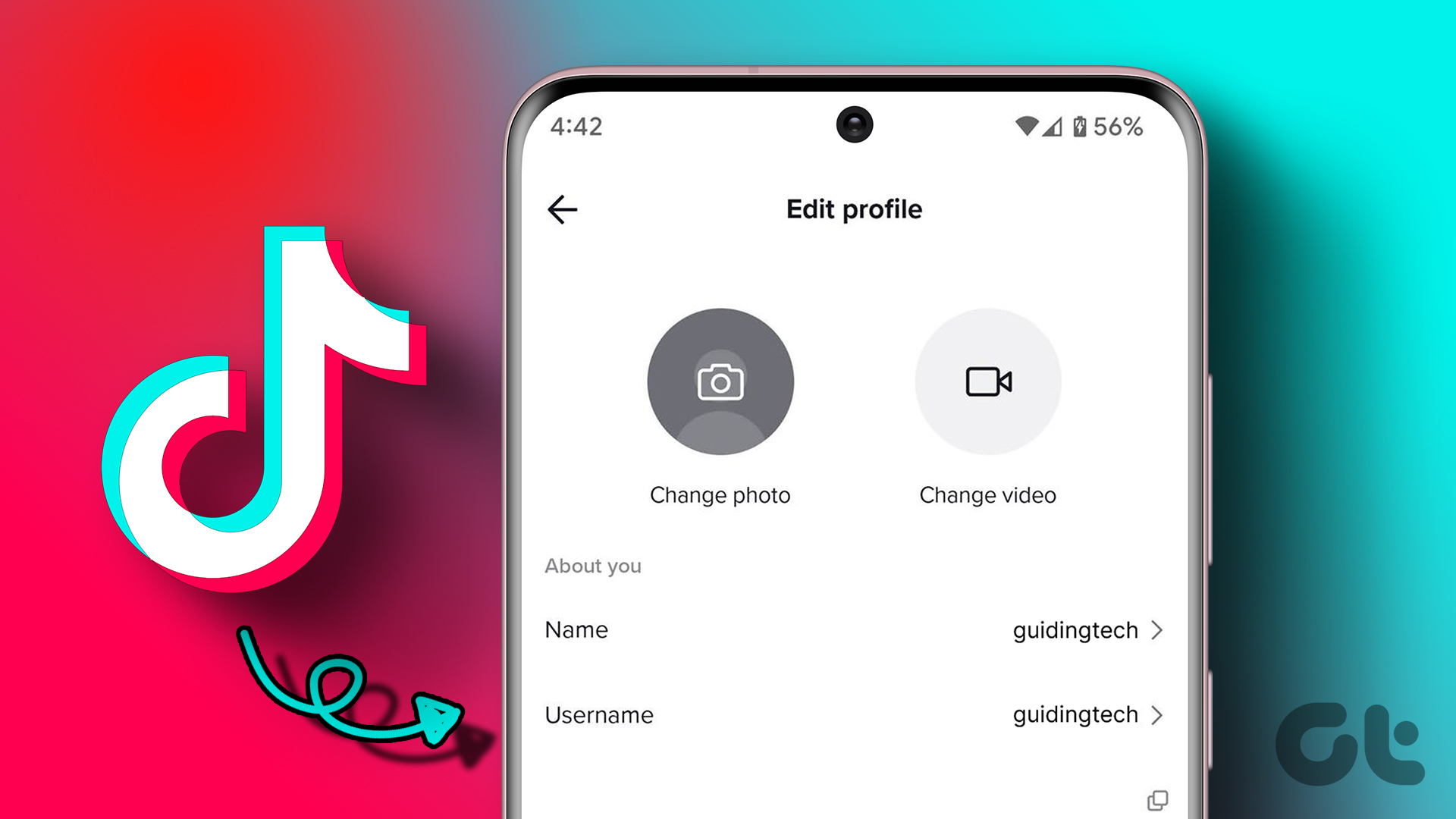 Cómo cambiar el nombre de usuario de TikTok