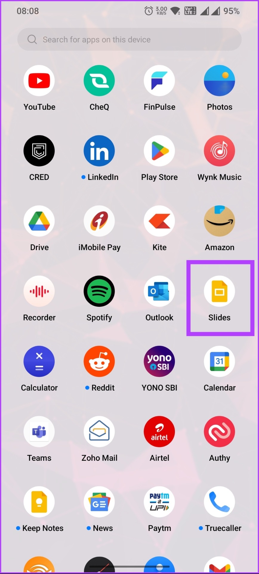 Abre Presentaciones de Google en tu dispositivo Android o iOS