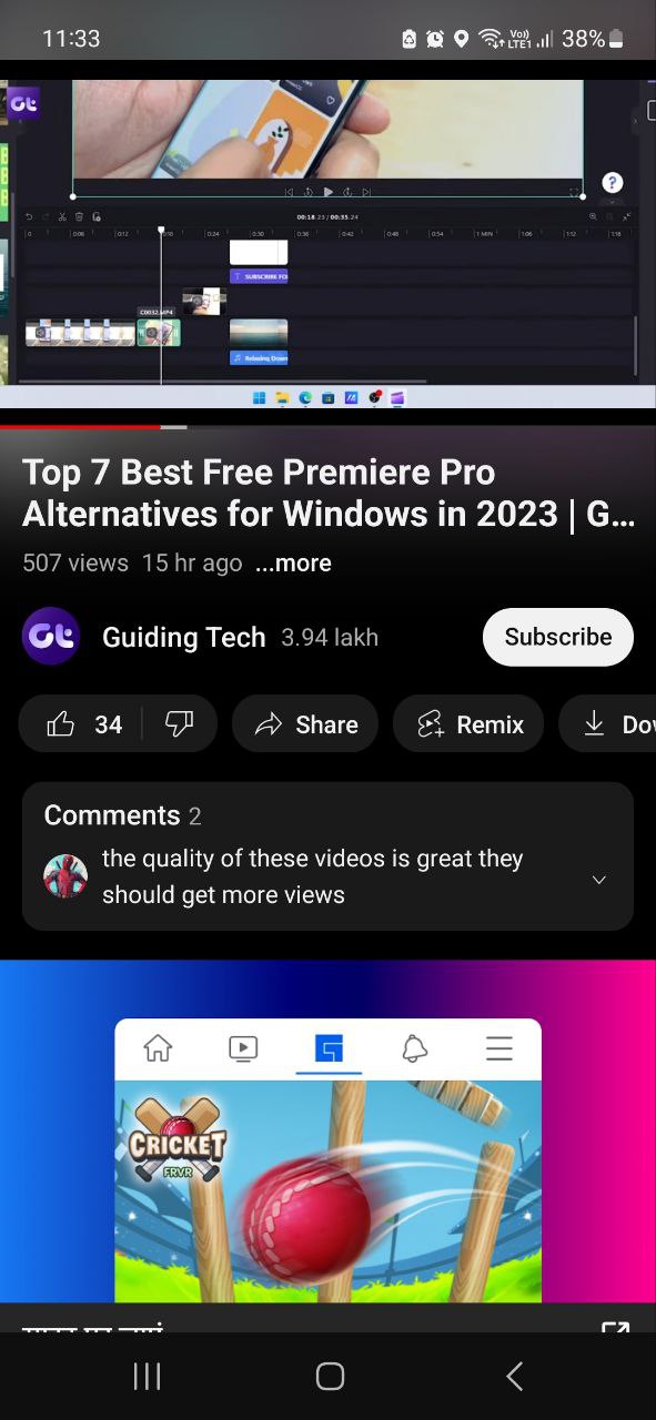 Reproduce videos de YouTube en tu dispositivo