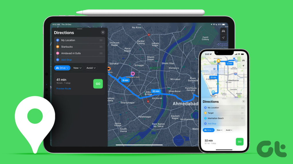 Cómo agregar múltiples paradas a Apple Maps