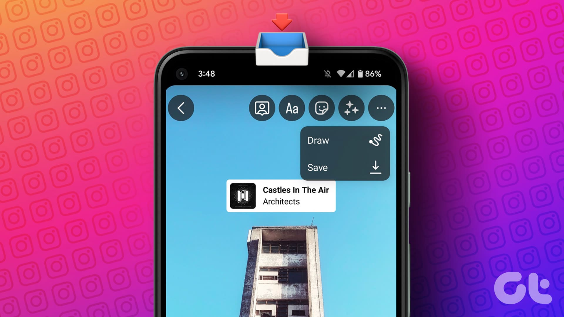 Cómo guardar historias de Instagram con música