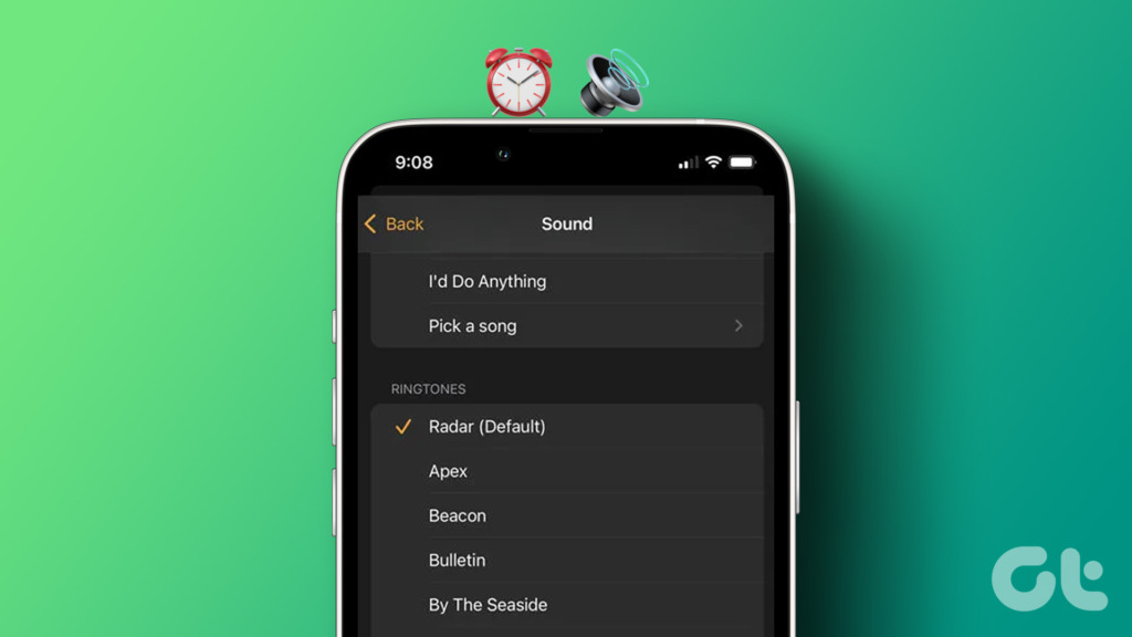 Crea tu propio sonido de alarma personalizado iPhone