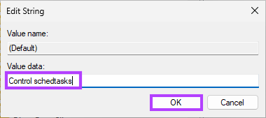 type Control schedtasks