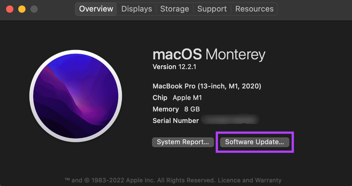 detalles de Mac