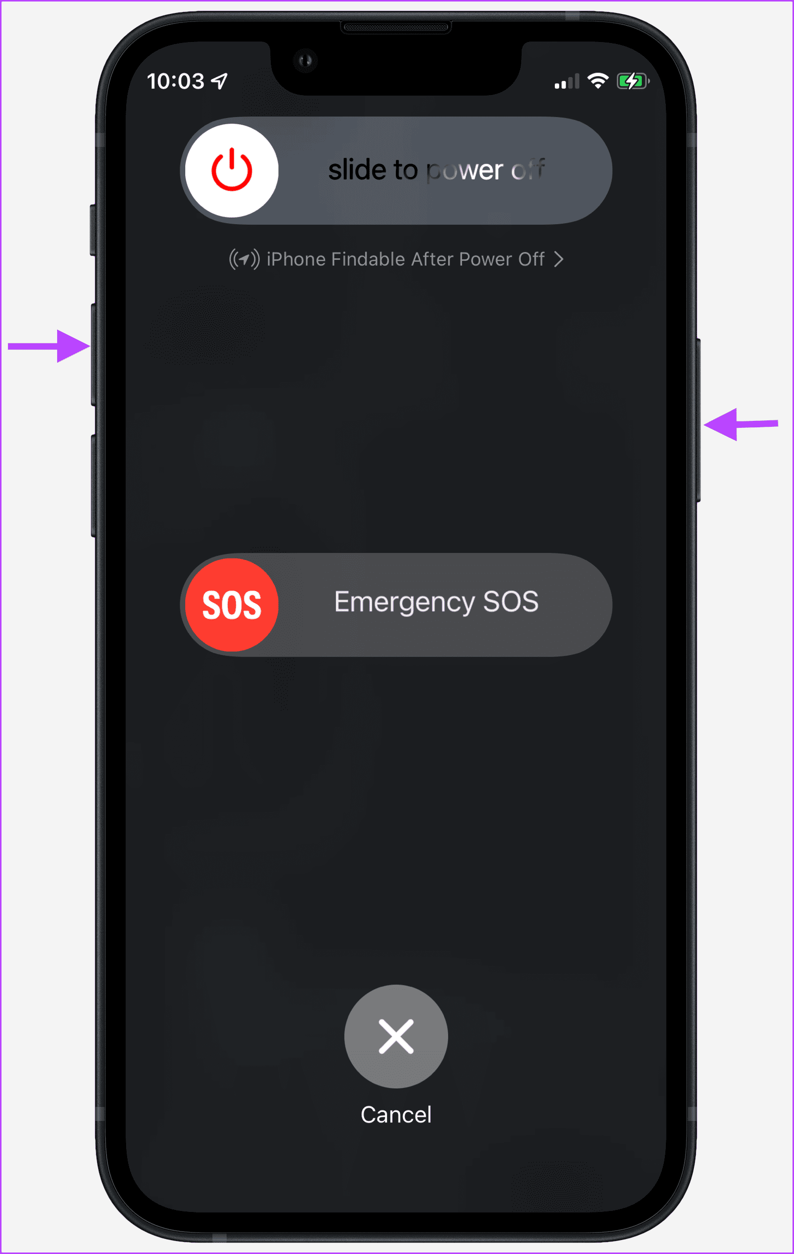 Reiniciar el iPhone