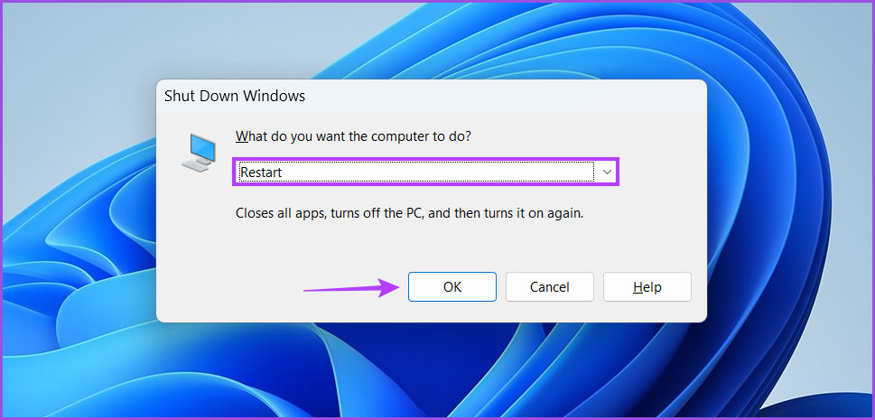 Reiniciar Windows 11