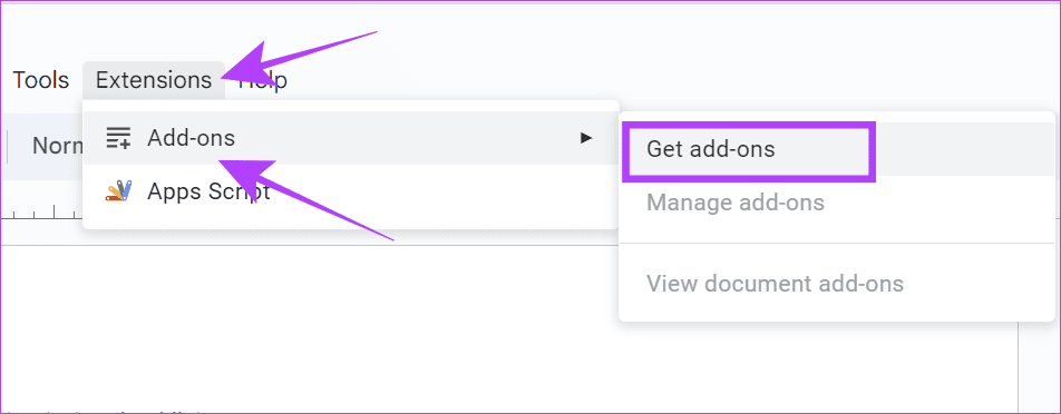 choose Extensions and tap add ons. Now choose get add ons