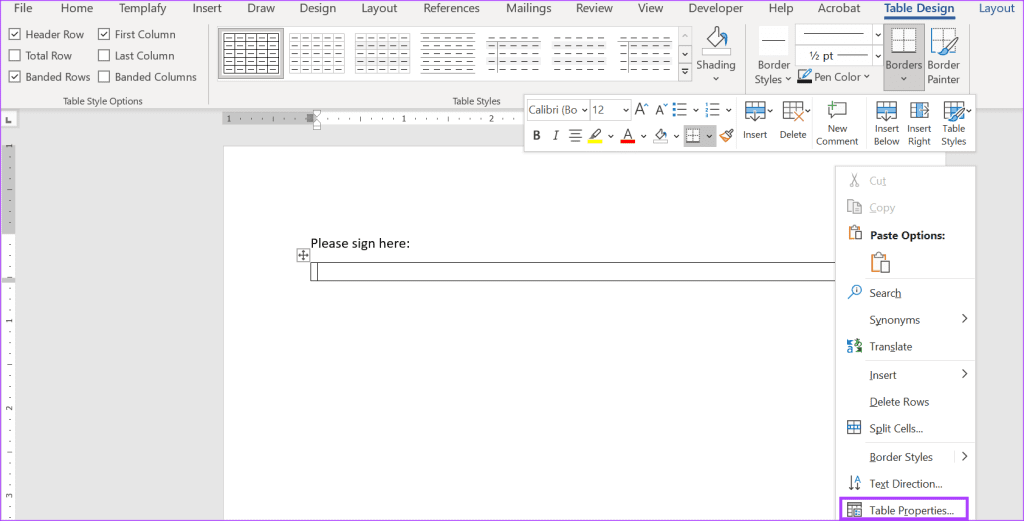 how to underline text in microsoft word 16