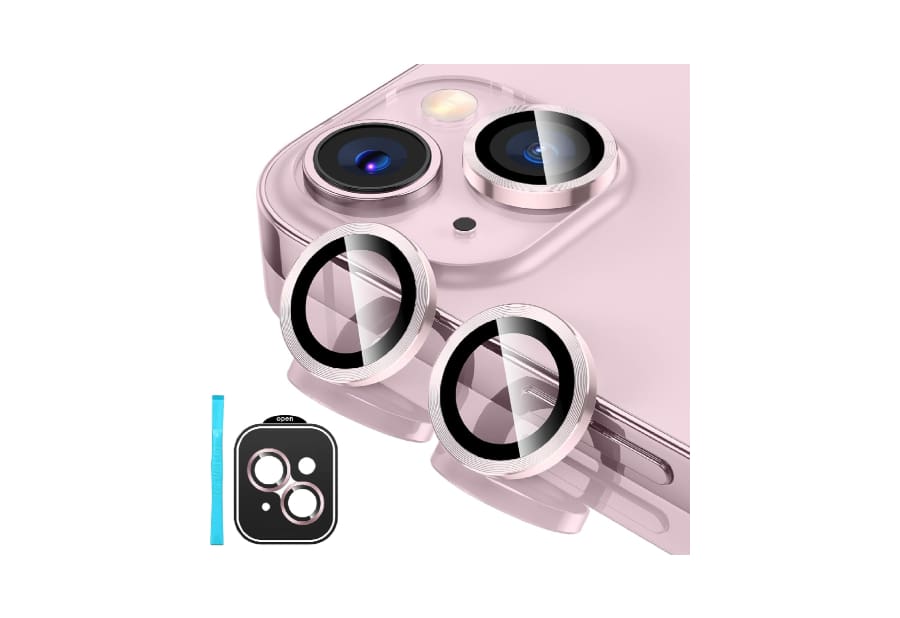 iPhone 15 metal camera ring
