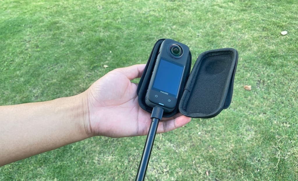 vgsion es la mejor funda protectora Insta360 X3